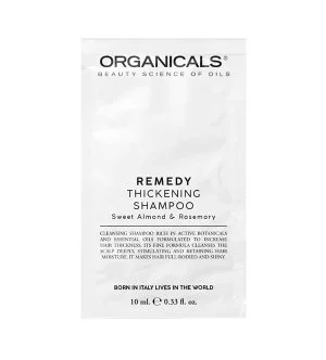 Organicals REMEDY Thickening Shampoo Sweet Almond & Rosemary versterkende shampoo voor fijn haar
