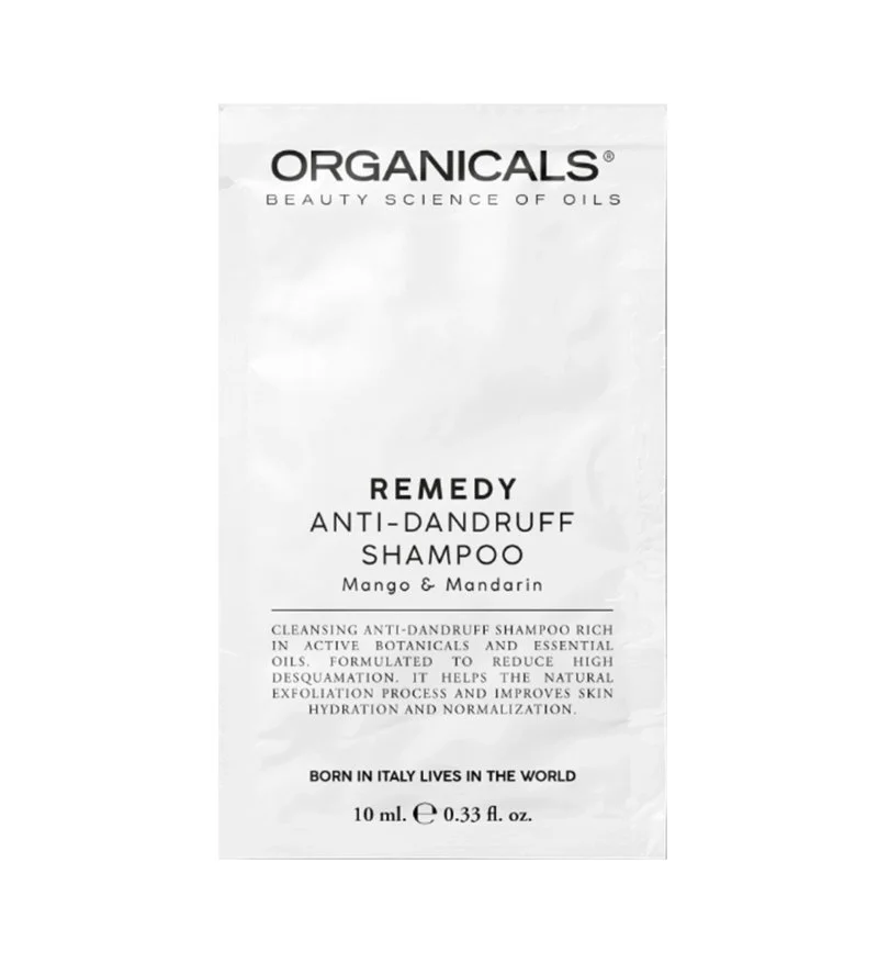 REMEDY Anti-Dandruff Shampoo Mango & Mandarin reinigende shampoo tegen roos 10 ml
