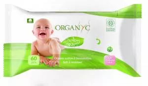 Organyc Baby Wet Sanitary Napkins BIO (60 stuks)