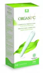 Organyc Tampons met inbrenghuls Super (14 stuks) - 100% bio-katoen, 3 druppels