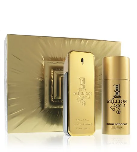 1 Million cadeauset eau de toilette 100 ml + deodorantspray voor heren
