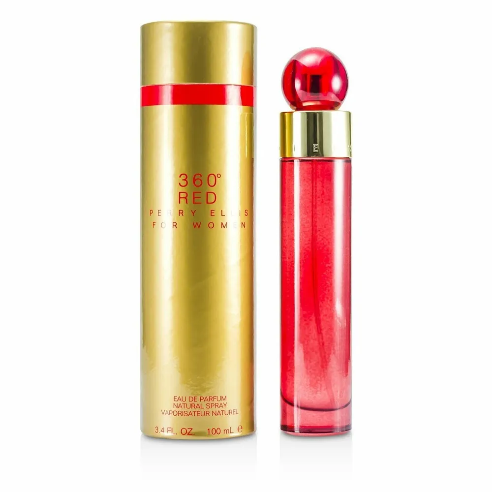 360° Red For Women eau de toilette voor dames 100 ml