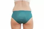 Pinke Welle Menstruatie Slipje Azure Bikini - Medium - Medium en lichte menstruatie (M)