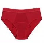 Pinke Welle Menstruatie Slipje Bikini Rood - Medium - 100 dagen omruilbeleid en lichte menstruatie (L)