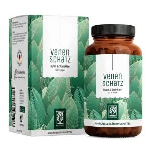 Naturtreu Treasure for aders - rutine & smeerwortel, 120 capsules