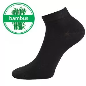 Lonka Bamboo sokken laag zwart