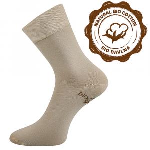 Sokken BIO katoen beige