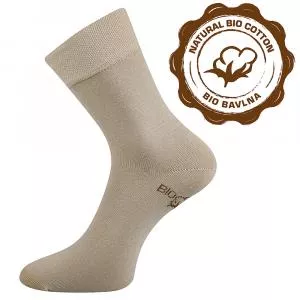 Lonka Sokken BIO katoen beige