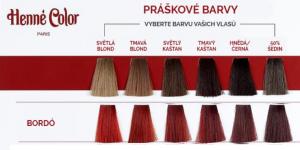 Poeder haarverf 100g Bordeaux