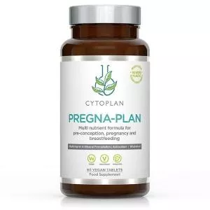 Cytoplan Pregna-Plan Multivitamine voor zwangere vrouwen en moeders die borstvoeding geven, 60 tabletten