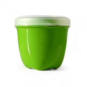 Preserve Snackdoos (240 ml) - groen - gemaakt van 100% gerecycleerd plastic