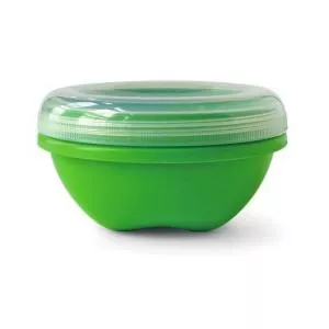 Preserve Snackdoos (560 ml) - groen - gemaakt van 100% gerecycleerd plastic
