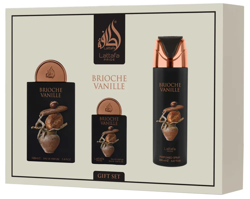 Pride Brioche Vanille EDP 100 ml + EDP 20 ml + DEO in spray 200 ml UNISEX 1 ks