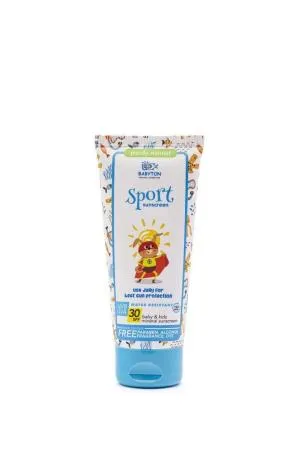 Babyton Natuurlijke zonnebrand SPORT 100 ml SPF 30
