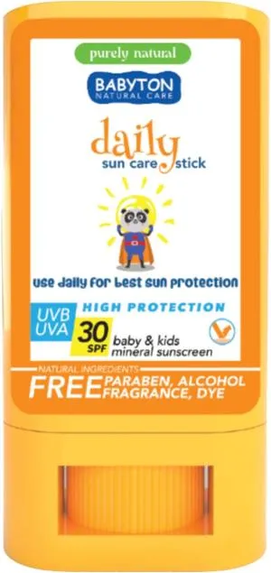 Babyton Natuurlijke zonnebrandcrème in een stick 20 g
