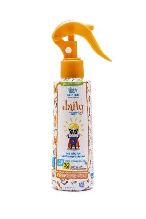 Babyton Natuurlijke zonnebrandspray 200 ml SPF 30