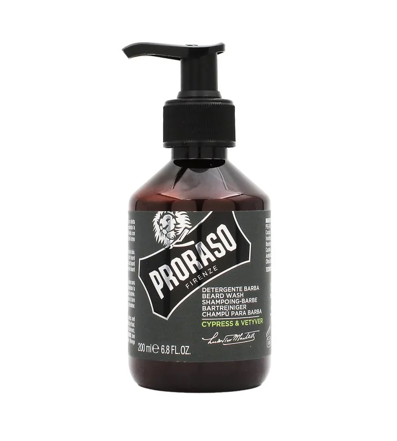 Cypress & Vetyver baardshampoo 200 ml