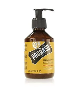 PRORASO Wood And Spice baardshampoo voor mannen
