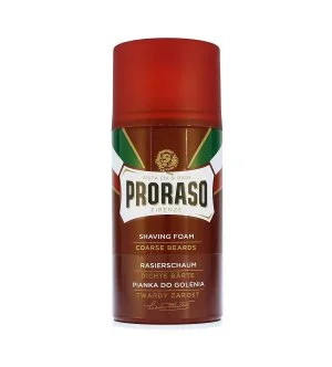 PRORASO Coarse Beards scheerschuim voor stugge baardharen