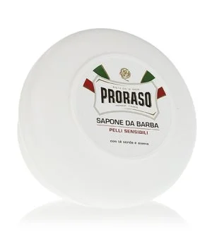 PRORASO White scheerzeep voor de gevoelige huid