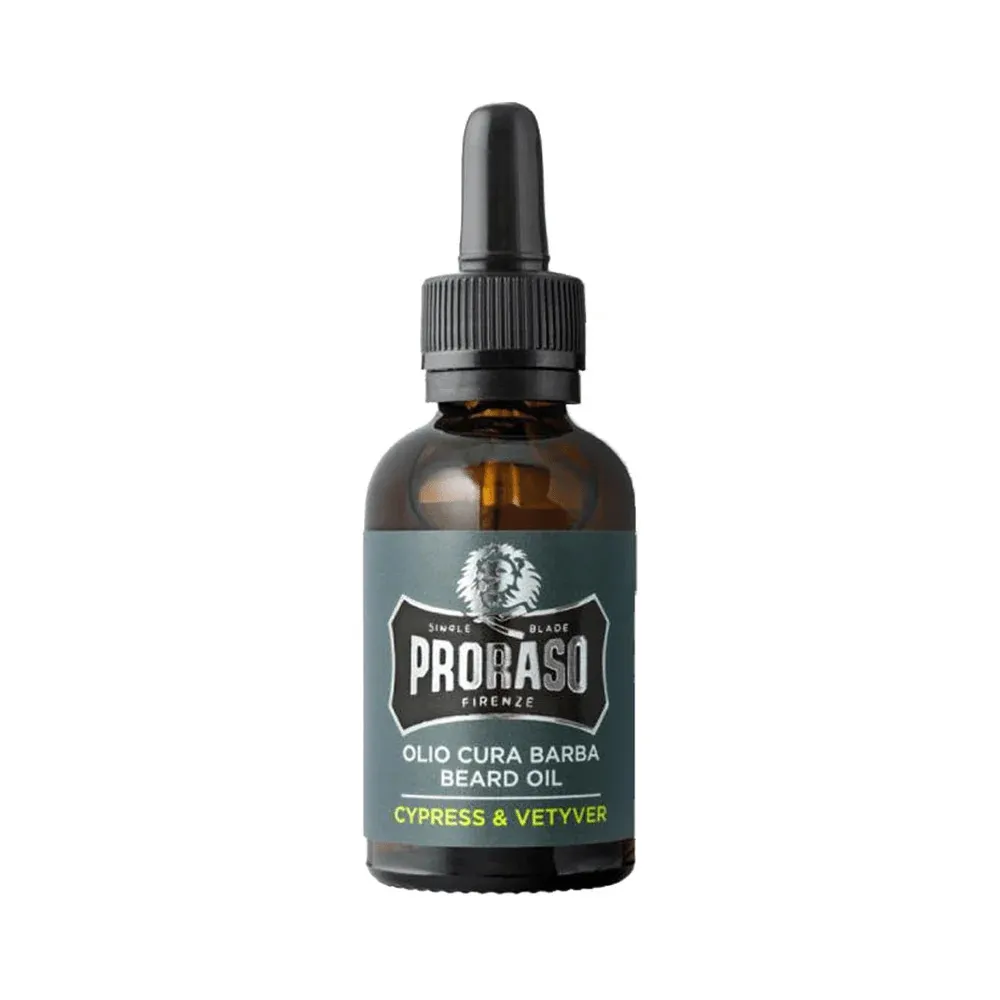 Cypress & Vetyver baardolie 30 ml
