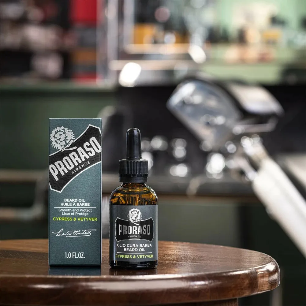 Cypress & Vetyver baardolie 30 ml
