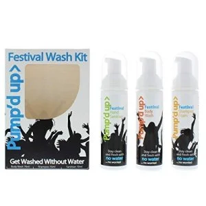 Pump’d UP 99% Desinfectiekit (desinfecterende shampoo, douchegel en handdesinfectie) 3*70 g