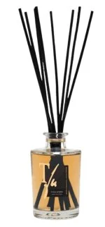 AMBRA STICKS ML.250 HUISGEUR (inclusief 10 zwarte bamboestokjes van 30 cm)