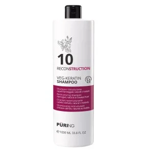 PURING 10 Reconstruction Veg-Keratin Shampoo regenererende shampoo