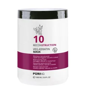 PURING 10 Reconstruction Veg-Keratin Mask regenererend masker