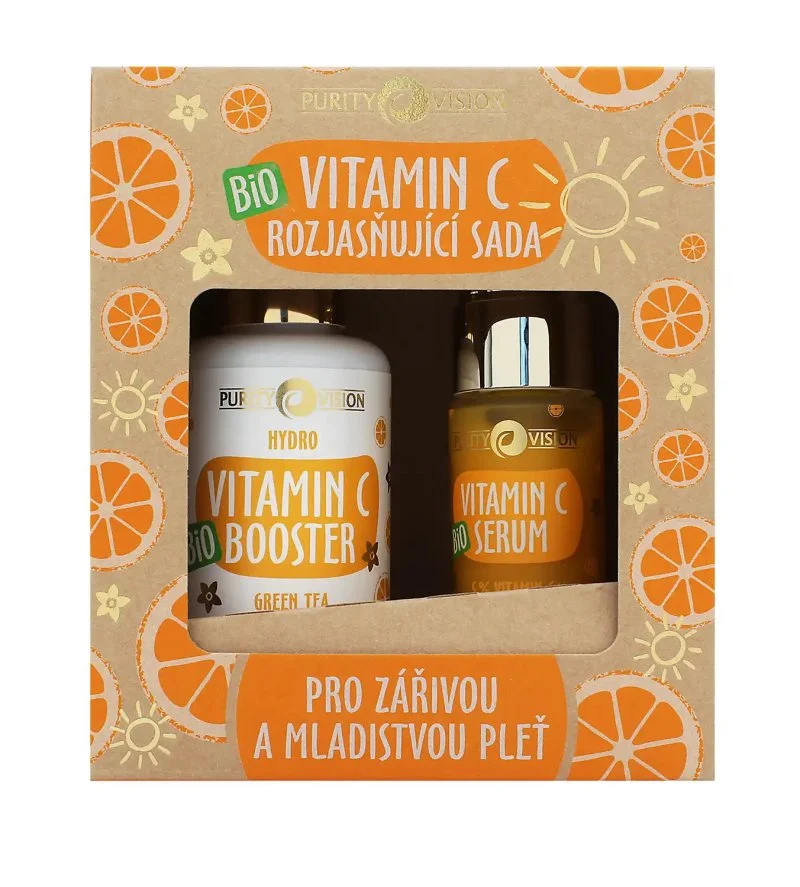 Bio Vitamin C verhelderende set booster 100 ml + serum