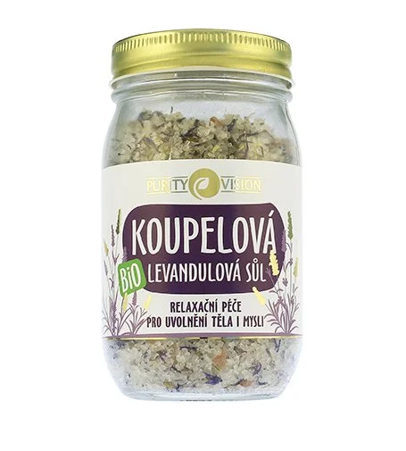 Bio lavendel badzout 400 g