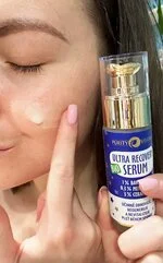 Purity Vision Ultra Recovery Night gezichtsserum voor de nacht (30 ml) - met bakuchiol, melatonine en ceramiden