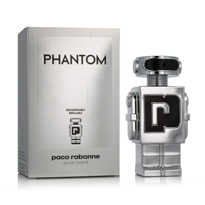 Phantom navulbare eau de toilette voor heren 150 ml