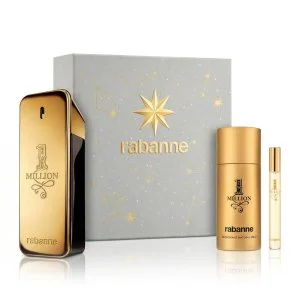 Paco Rabanne 1 Million 100 ml + EDT MINI 10 ml + DEO spray eau de toilette voor heren