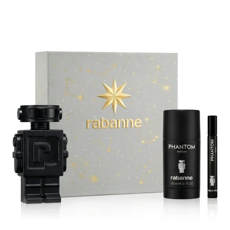 Phantom 100 ml + Deospray 150 ml + Mini-parfum voor heren 10 ml