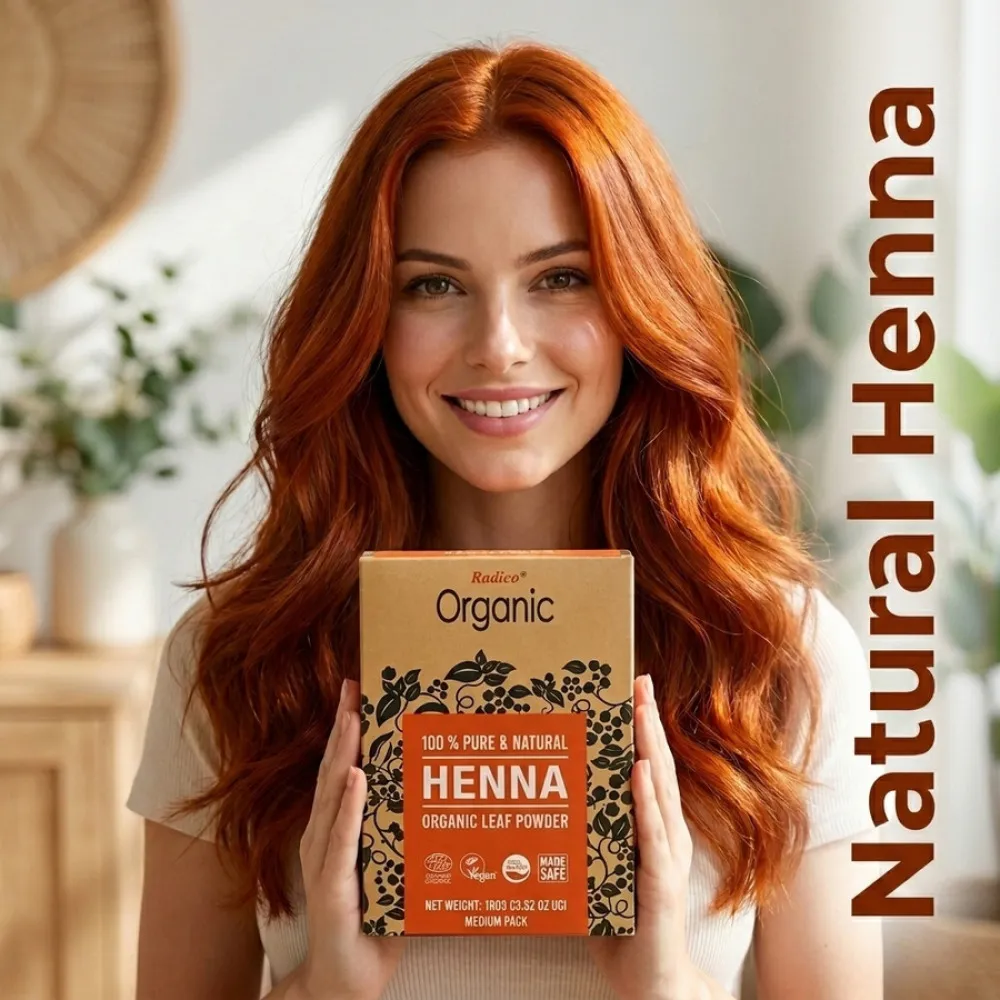 Radico Henna BIO (100 g) - voor gezondheid, glans en kracht