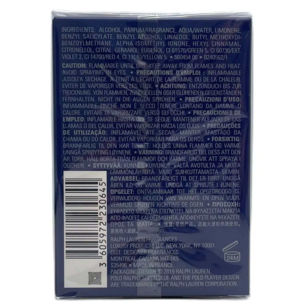 Polo Deep Blue parfum voor mannen 40 ml