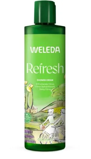 Weleda REFRESH Citrus douchecrème 400 ml