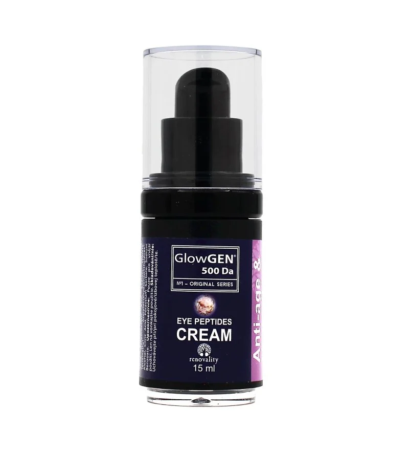 GlowGEN 500 Da Eye Peptides Cream oogcrème met peptiden 15 ml