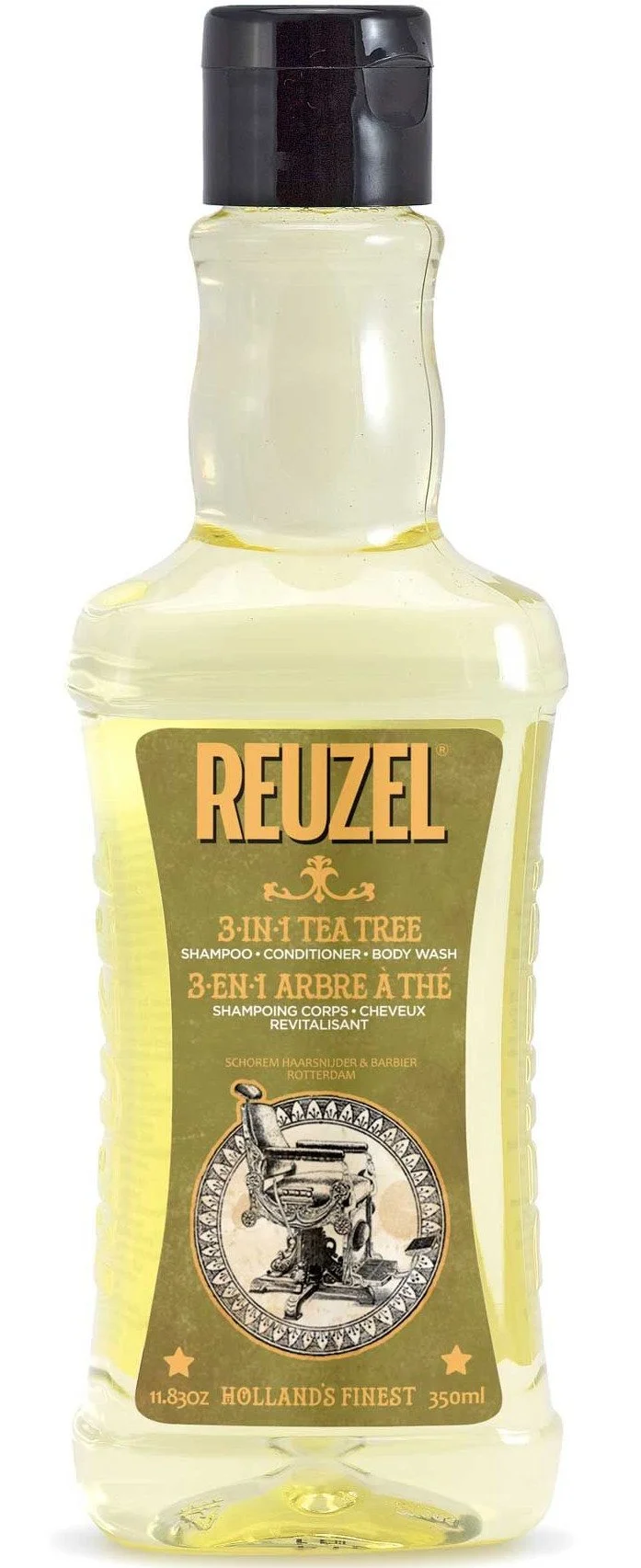 3-in-1 Tea Tree shampoo-conditioner-douchegel shampoo voor mannen 3-in-1 voor mannen 350 ml