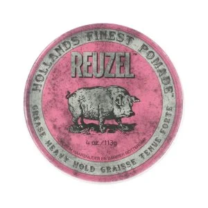 REUZEL Styling Pink Pomade Grease sterke hold 113 g