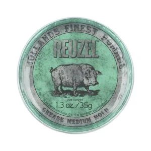 REUZEL Styling Groene Vetpomade Gemiddelde Fixatie 35 g