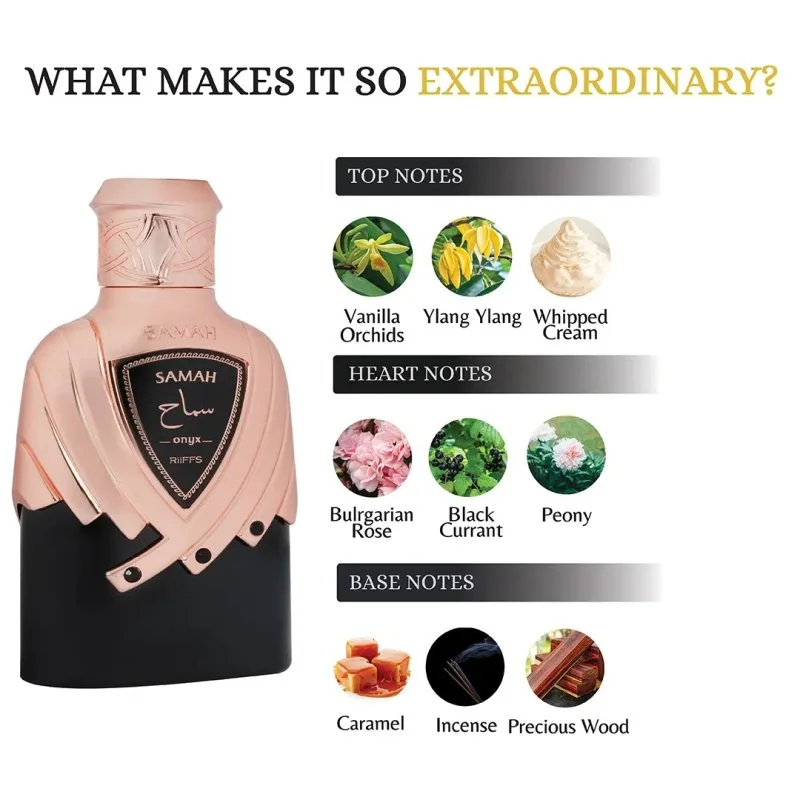 Samah Onyx Black M parfumextract 100 ml