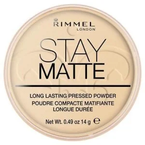 Rimmel Stay Matte Geperst Poeder 14 g - 001 Transparant