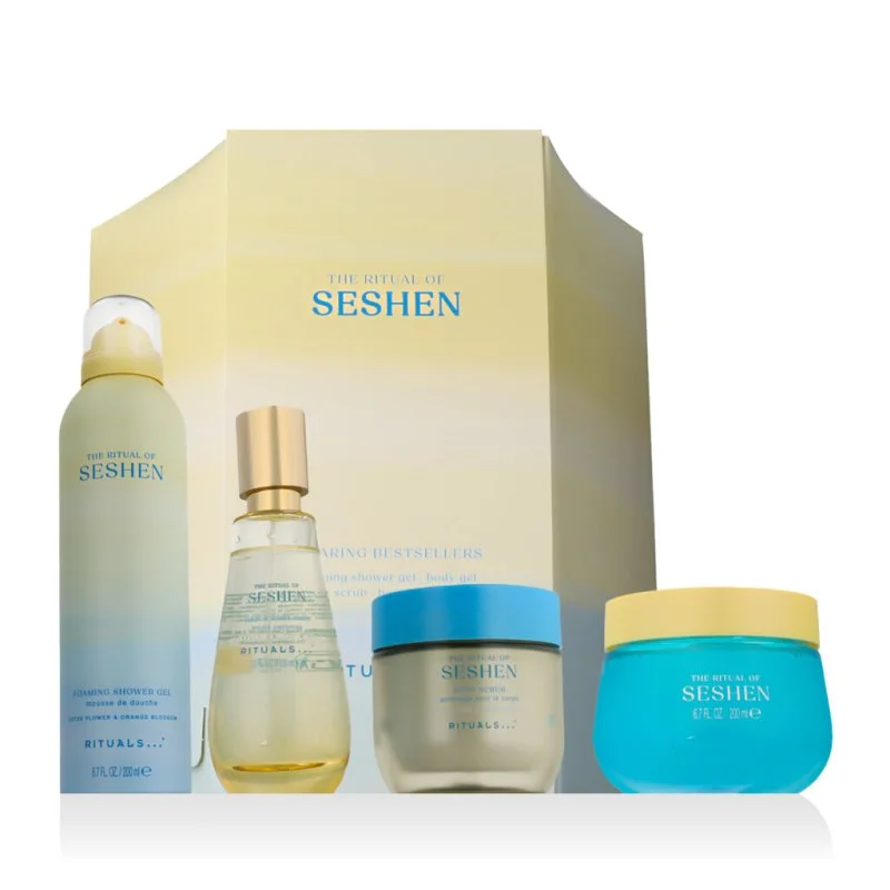 The Ritual Of Seshen Set met 4 verzorgende bestsellers