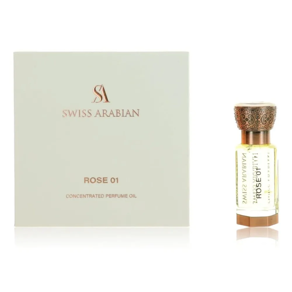 Rose 01 geconcentreerde parfumolie unisex 12 ml