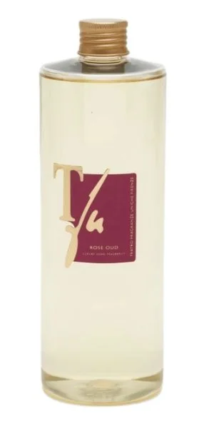 ROSE OUD luxe collectie NAVULLING 500 ML HUISPARFUM -TFU in doos