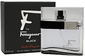 Salvatore Ferragamo F by Ferragamo Black eau de toilette voor mannen