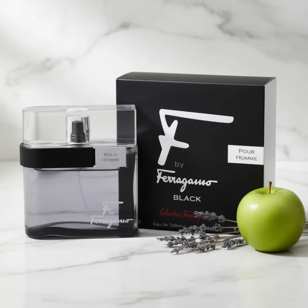F by Ferragamo Black eau de toilette voor mannen 100 ml